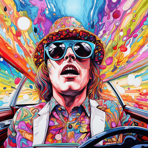 Fear and Loathing by Caleb Kesey giclee fine art print