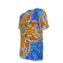 Load image into Gallery viewer, Fractal Psychedelic 100% Cotton Psychedelic T-Shirt