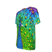 Load image into Gallery viewer, PsyPeacock Psychedelic 100% Cotton Psychedelic T-Shirt