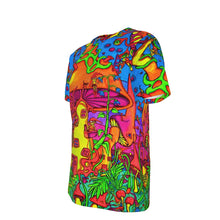 Load image into Gallery viewer, Shroomland Psychedelic 100% Cotton Psychedelic T-Shirt