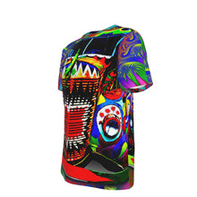 Load image into Gallery viewer, Bus Fractal Psychedelic 100% Cotton Psychedelic T-Shirt