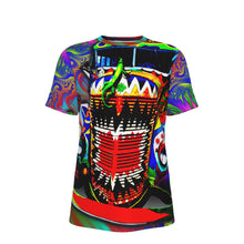 Load image into Gallery viewer, Bus Fractal Psychedelic 100% Cotton Psychedelic T-Shirt