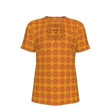 Load image into Gallery viewer, Orange Sunshine Psychedelic 100% Cotton Psychedelic T-Shirt