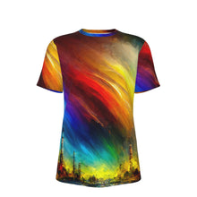 Load image into Gallery viewer, Skyline of Color Psychedelic 100% Cotton Psychedelic T-Shirt