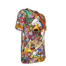 Load image into Gallery viewer, Classic Video Games Psychedelic 100% Cotton Psychedelic T-Shirt