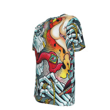 Load image into Gallery viewer, Tip Of My Tongue Psychedelic 100% Cotton T-Shirt