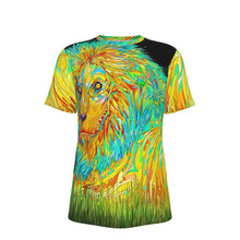 Load image into Gallery viewer, Lion Psychedelic 100% Cotton Psychedelic T-Shirt
