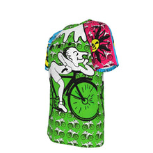 Load image into Gallery viewer, Hofmann Small Bicycle Day Psychedelic 100% Cotton Psychedelic T-Shirt