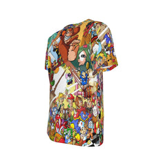 Load image into Gallery viewer, Classic Video Games Psychedelic 100% Cotton Psychedelic T-Shirt