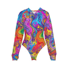 Load image into Gallery viewer, Psychedelic Raglan Hoodie