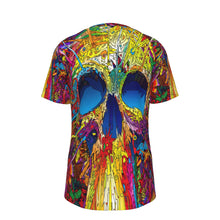 Load image into Gallery viewer, Fractured Skull Psychedelic 100% Cotton T-Shirt