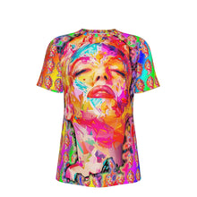 Load image into Gallery viewer, Marilyn Psychedelic 100% Cotton Psychedelic T-Shirt