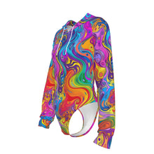 Load image into Gallery viewer, Psychedelic Raglan Hoodie