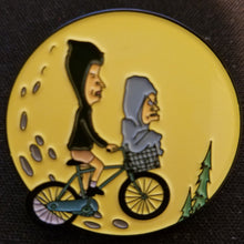 Load image into Gallery viewer, Beavis and ET Hat Pin Psychedelic