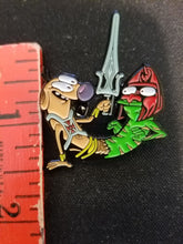 Load image into Gallery viewer, Cartoon Dog Hat Pin Psychedelic