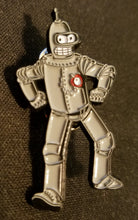 Load image into Gallery viewer, Bender Hat Pin Psychedelic