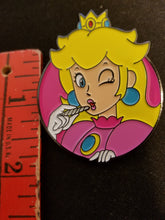 Load image into Gallery viewer, Peach Hat Pin Psychedelic