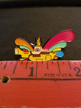 Load image into Gallery viewer, Yellow Sub Hat Pin Psychedelic
