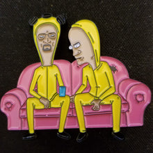 Load image into Gallery viewer, Breaking Butthead Hat Pin Psychedelic