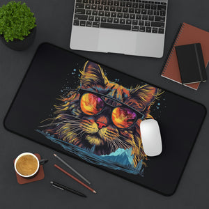 Gnar Gnar Cat Desk Mood Mat Mouse Pad