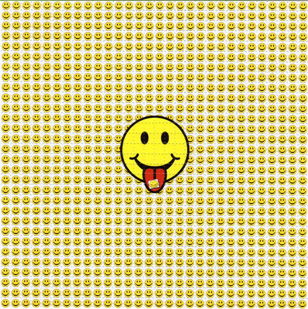 Smiley Face Tabs BLOTTER ART acid free perforated lsd paper