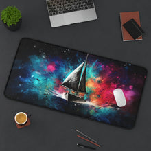 Load image into Gallery viewer, Sailing the Galaxy Desk Mood Mat Mouse Pad