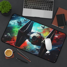 Load image into Gallery viewer, Space Fighter Ship Desk Mood Mat Mouse Pad