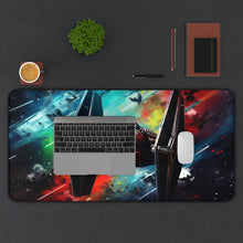 Load image into Gallery viewer, Space Fighter Ship Desk Mood Mat Mouse Pad
