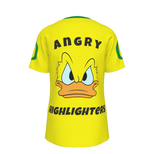 Angry Highlighters Oregon Ducks 100% Cotton T-Shirt