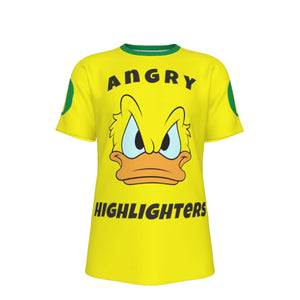 Angry Highlighters Oregon Ducks 100% Cotton T-Shirt