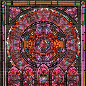 Prism Pantheon by Ellie Paisley Brooks Signed Limited edition BLOTTER ART acid free perforated lsd paper