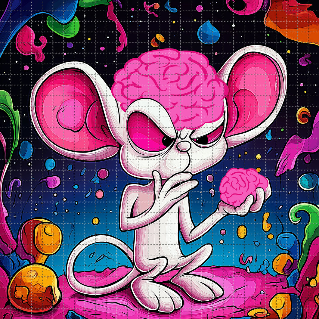 The Brain High Resolution Giclee Blotter Art Print