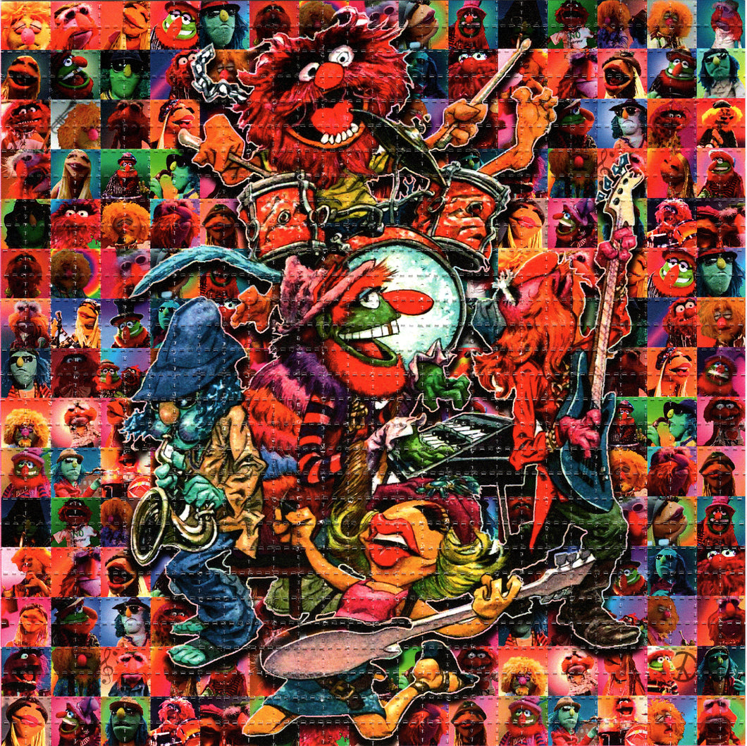 The Puppets BLOTTER ART acid free perforated lsd paper