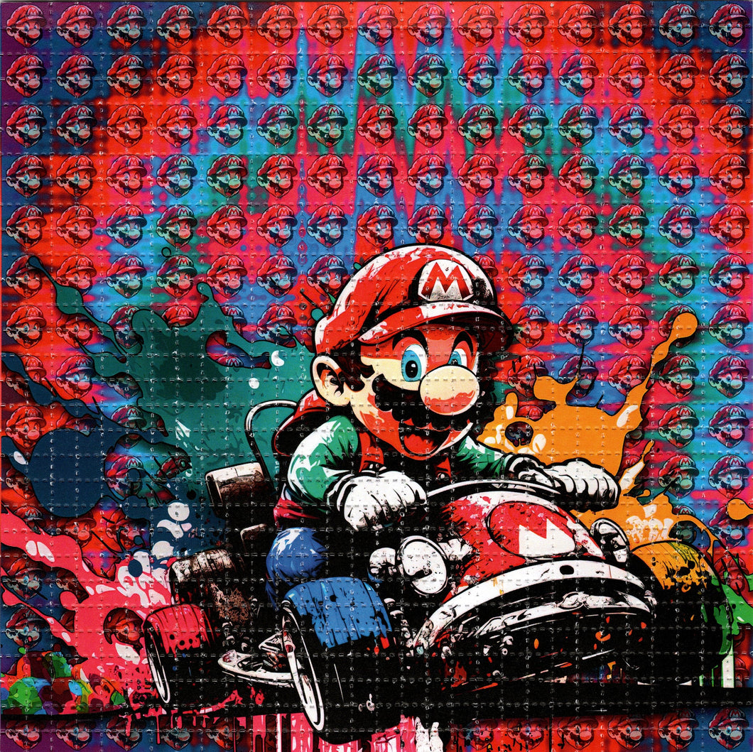 Rainbow Road BLOTTER ART acid free perforated lsd paper