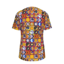 Load image into Gallery viewer, Suns and Moons Psychedelic 100% Cotton Psychedelic T-Shirt
