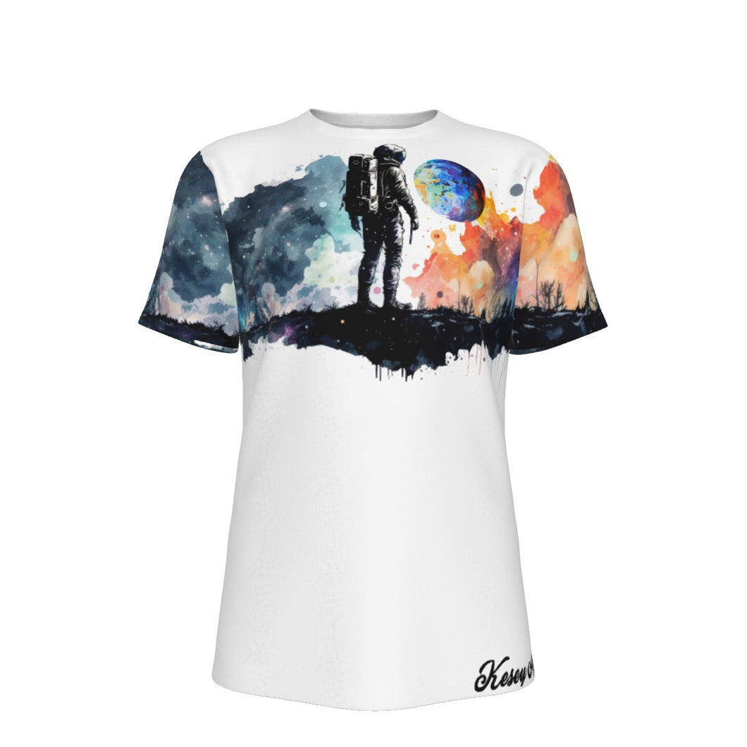 Astronaut 100% Cotton Psychedelic T-Shirt