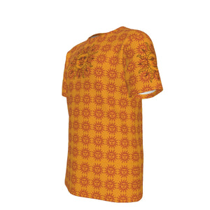 Orange Sunshine Psychedelic 100% Cotton Psychedelic T-Shirt