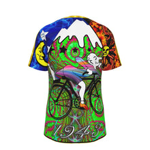 Load image into Gallery viewer, Hofmann Bicycle Day Psychedelic 100% Cotton T-Shirt
