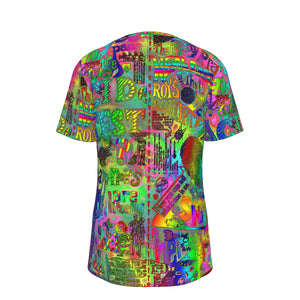 Acid Test Poster Psychedelic 100% Cotton Psychedelic T-Shirt
