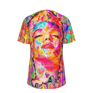 Marilyn Psychedelic 100% Cotton Psychedelic T-Shirt
