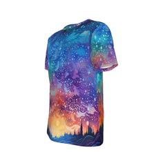 Load image into Gallery viewer, Galaxy 100% Cotton Psychedelic T-Shirt
