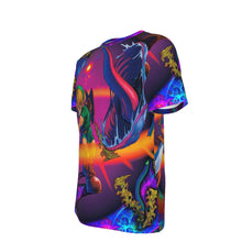 Load image into Gallery viewer, Link Psychedelic 100% Cotton Psychedelic T-Shirt

