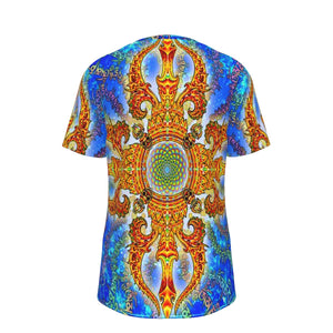 Fractal Psychedelic 100% Cotton Psychedelic T-Shirt