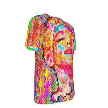 Load image into Gallery viewer, Marilyn Psychedelic 100% Cotton Psychedelic T-Shirt
