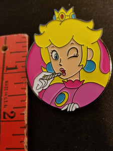 Peach Hat Pin Psychedelic