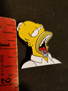 Doped Homer Hat Pin Psychedelic