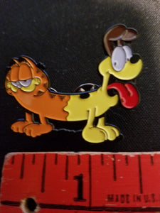 Garfield Combo Hat Pin Psychedelic