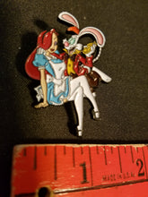 Load image into Gallery viewer, Sexy Alice Hat Pin Psychedelic
