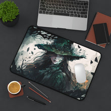 Load image into Gallery viewer, Woodland Witch Desk Mood Mat Mouse Pad
