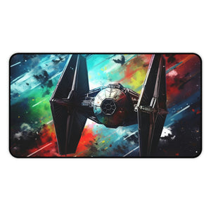 Space Fighter Ship Desk Mood Mat Mouse Pad
